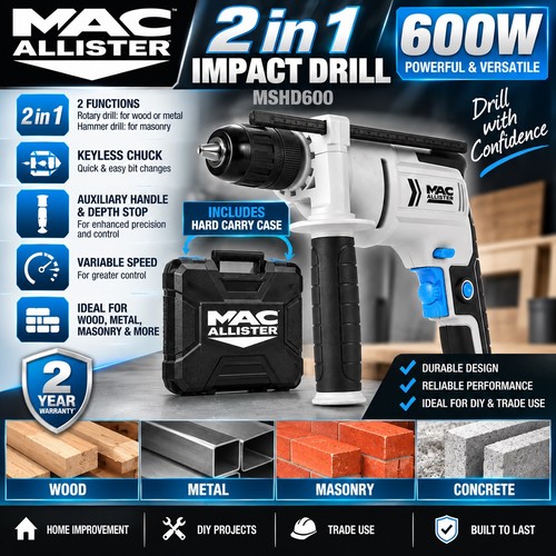 Mac allister mshd600 600w - mac,