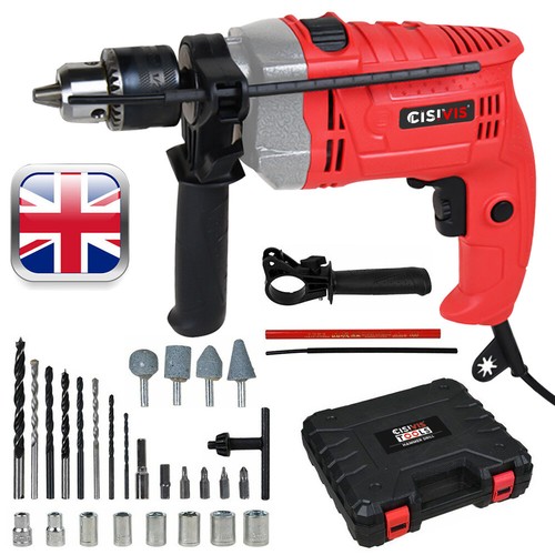Hammer drill heavy duty - drill, corded